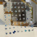 Серьга с синим бриллиантом из титановой стали CJX84865 Серьга с синим бриллиантом из титановой стали CJX84865