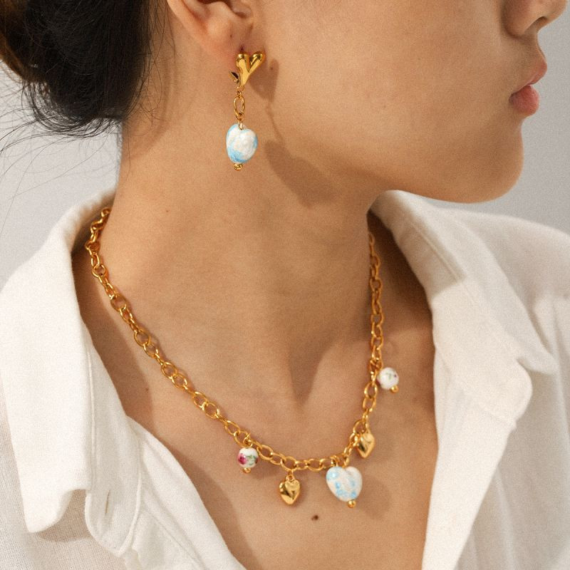 Колье из стали CJR68407 Колье из стали CJR68407