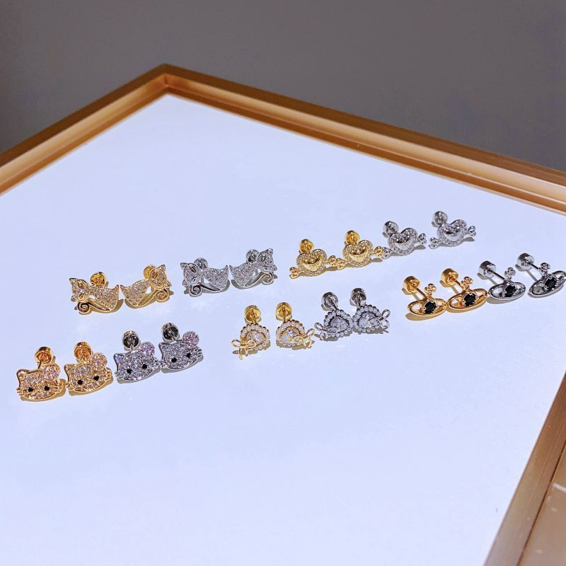 Серьги сталь CJL14510