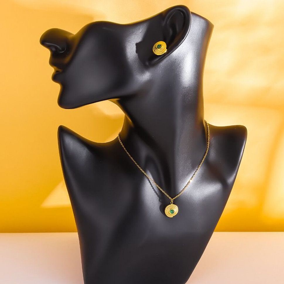 Серьги сталь CJJ08179 Серьги сталь CJJ08179