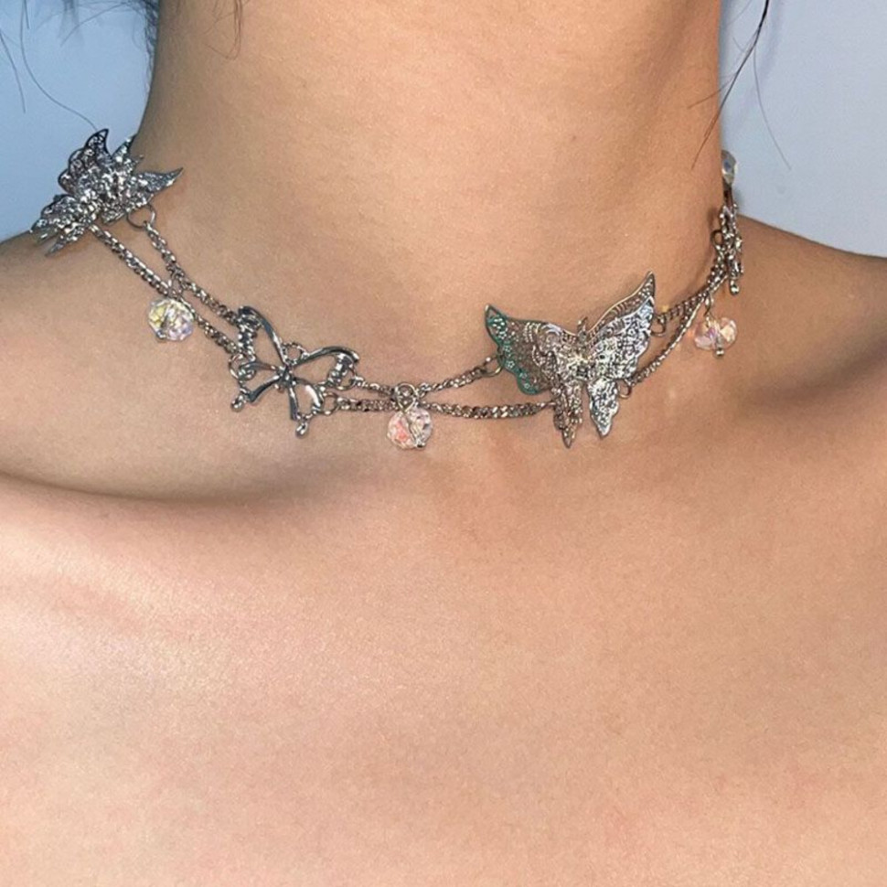 Колье из стали CJH78304