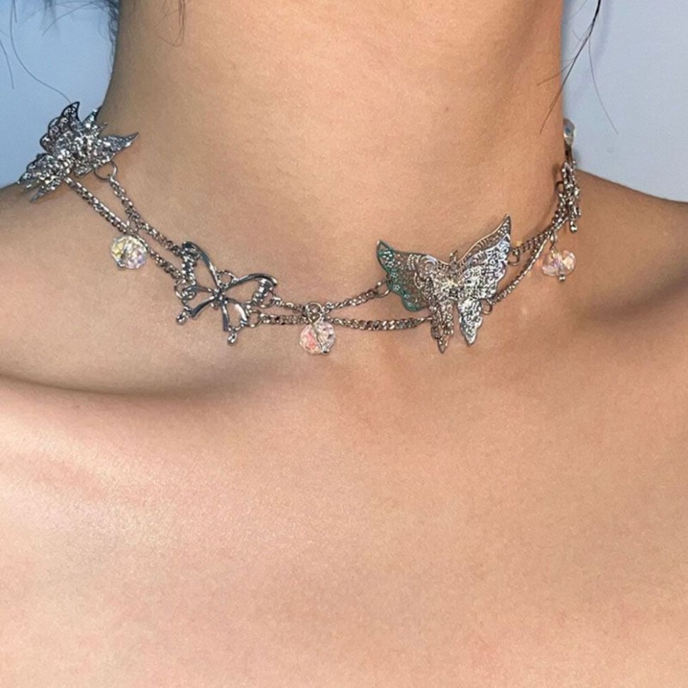 Колье из стали CJH78304