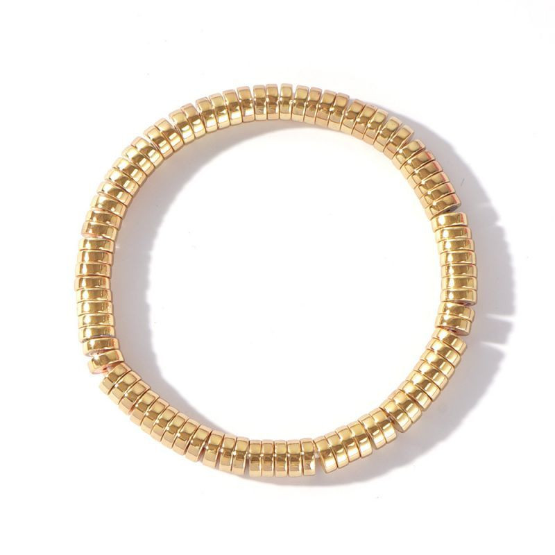 Браслет жесткий с рельефным плетением CJH69741