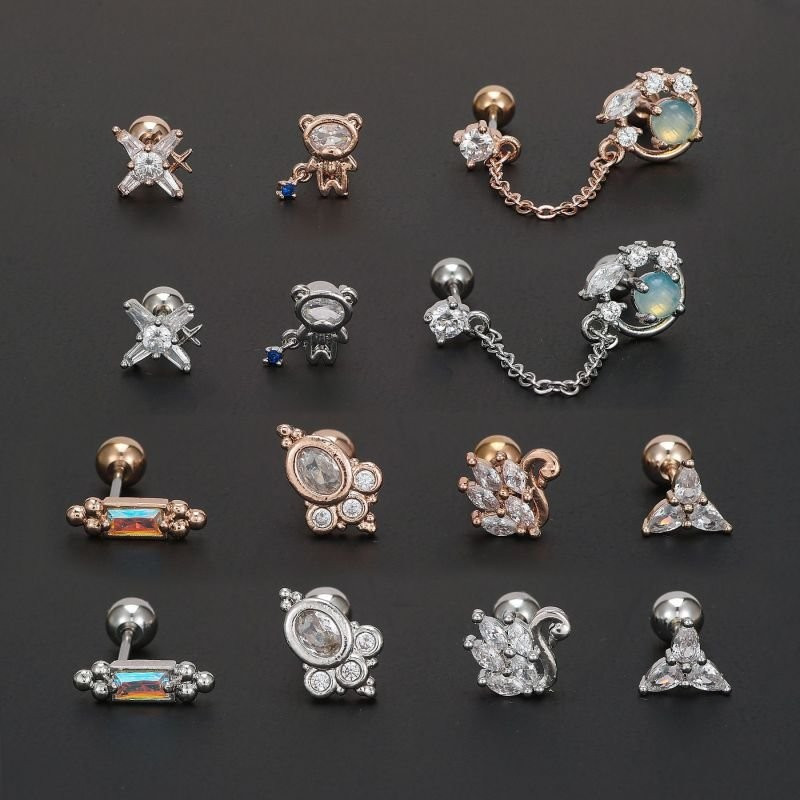 Пирсинг в уши CJE08975