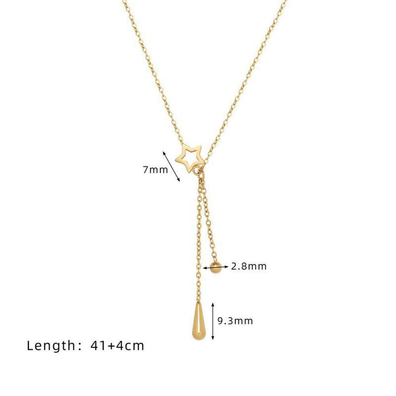 Колье из стали CJL14303