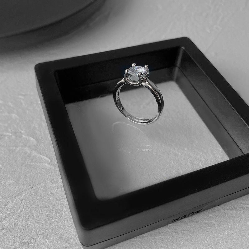 Классическое помолвочное кольцо с крупным кристаллом 1J12336CJJ