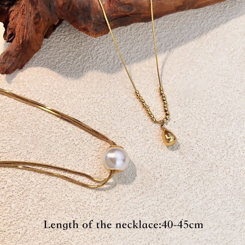 Колье из стали CJP52634