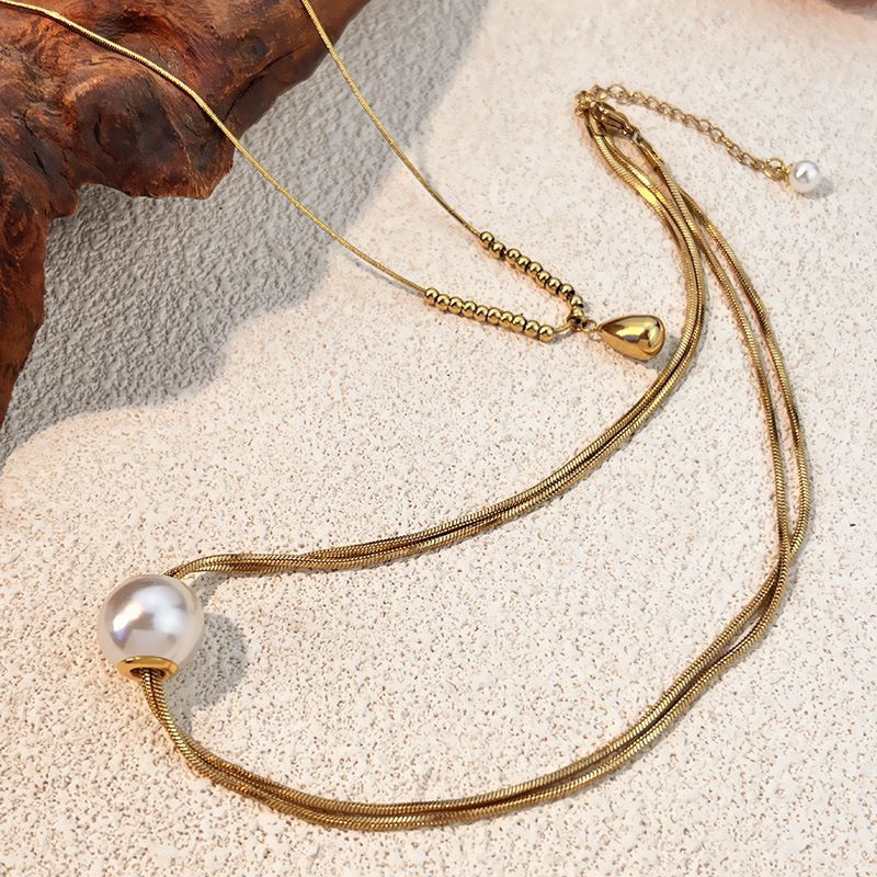 Колье из стали CJP52634