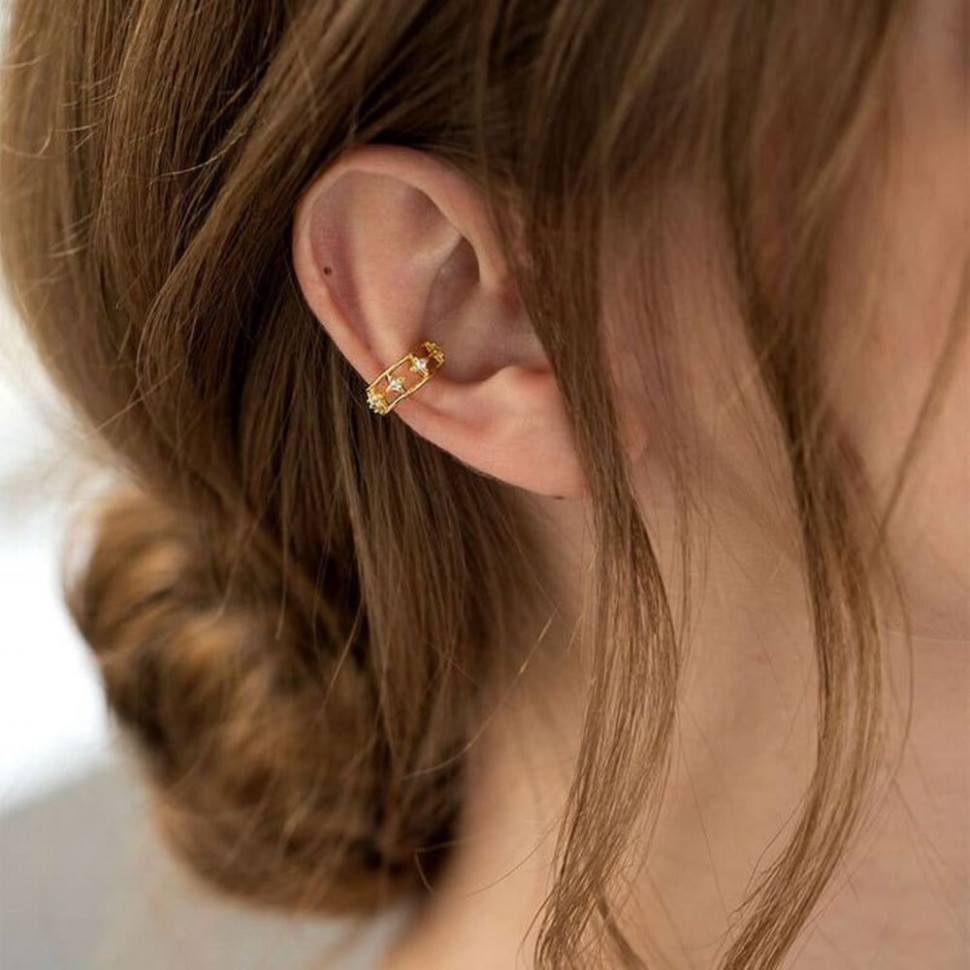 Кафф (комплект) медь с напылением золотом J11003CJJ Кафф (комплект) медь с напылением золотом J11003CJJ