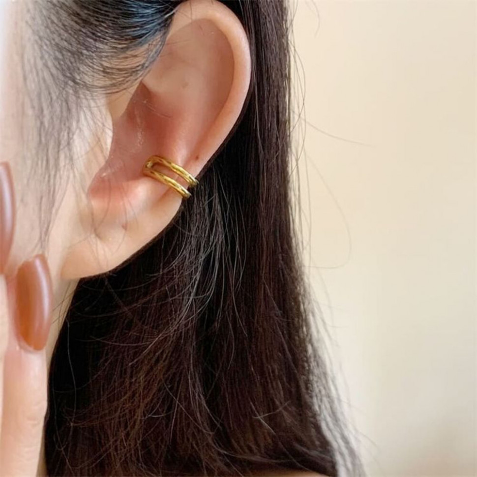 Кафф (комплект) медь с напылением золотом J11003CJJ Кафф (комплект) медь с напылением золотом J11003CJJ