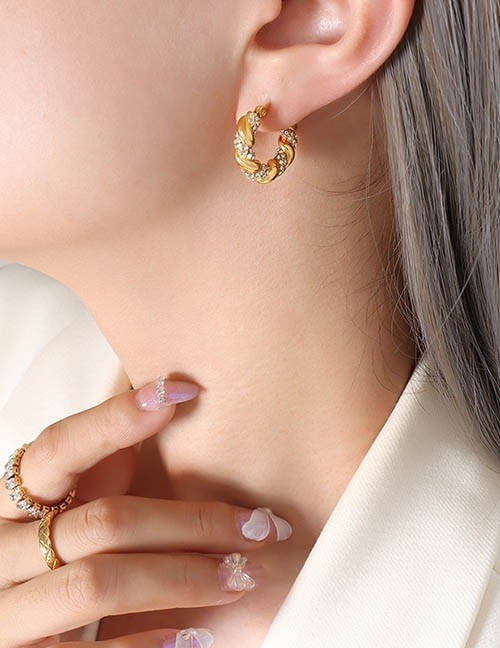 Серьги сталь R57512