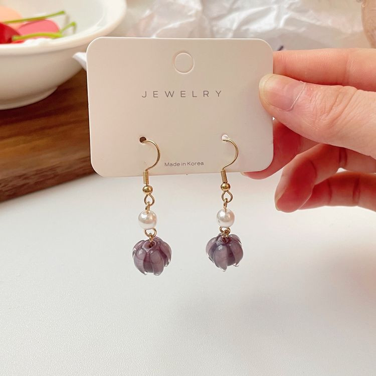 Серьги висячие ювелирный сплав J11473CJJ