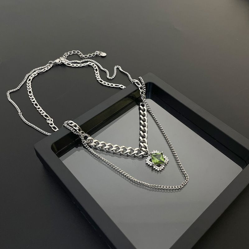 Колье из стали CJH92472