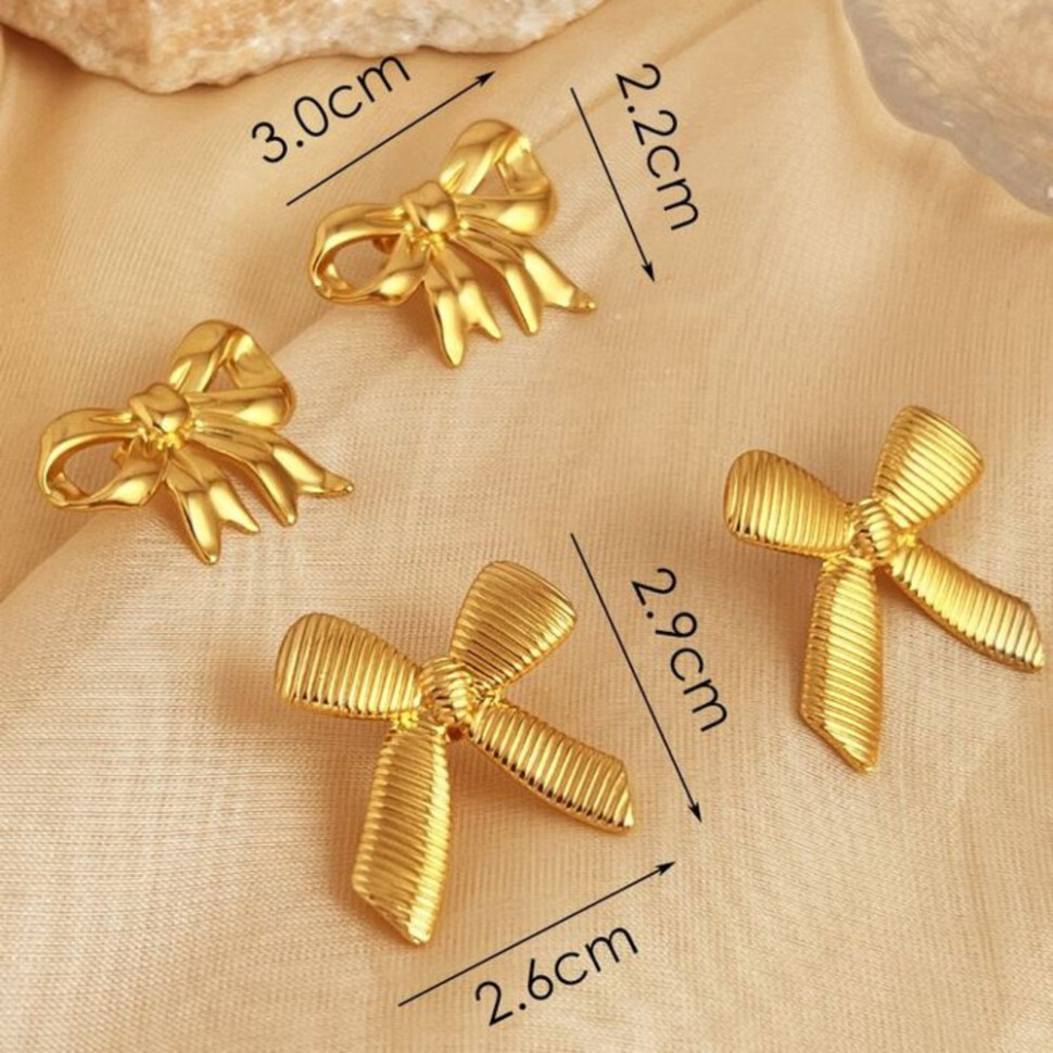 Серьги сталь CJH14620 Серьги сталь CJH14620