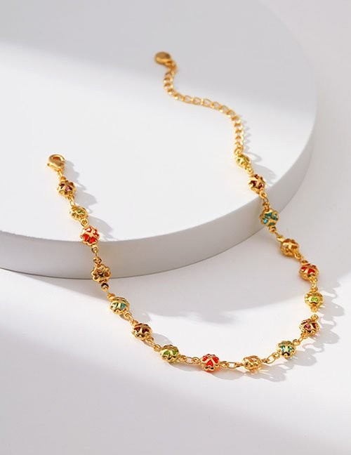 Браслет с разноцветными камнями Z29538