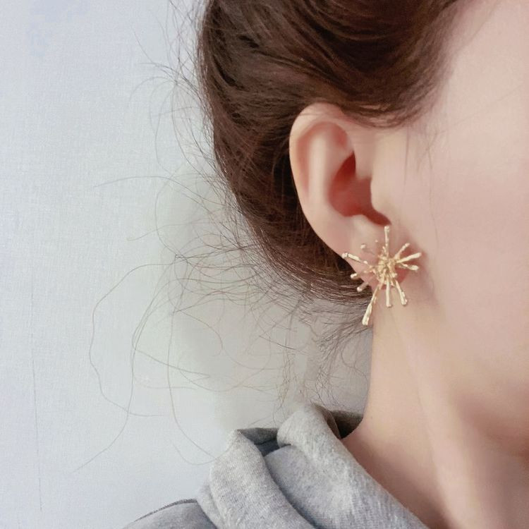 Серьги гвоздики капля ювелирный сплав J11474CJJ