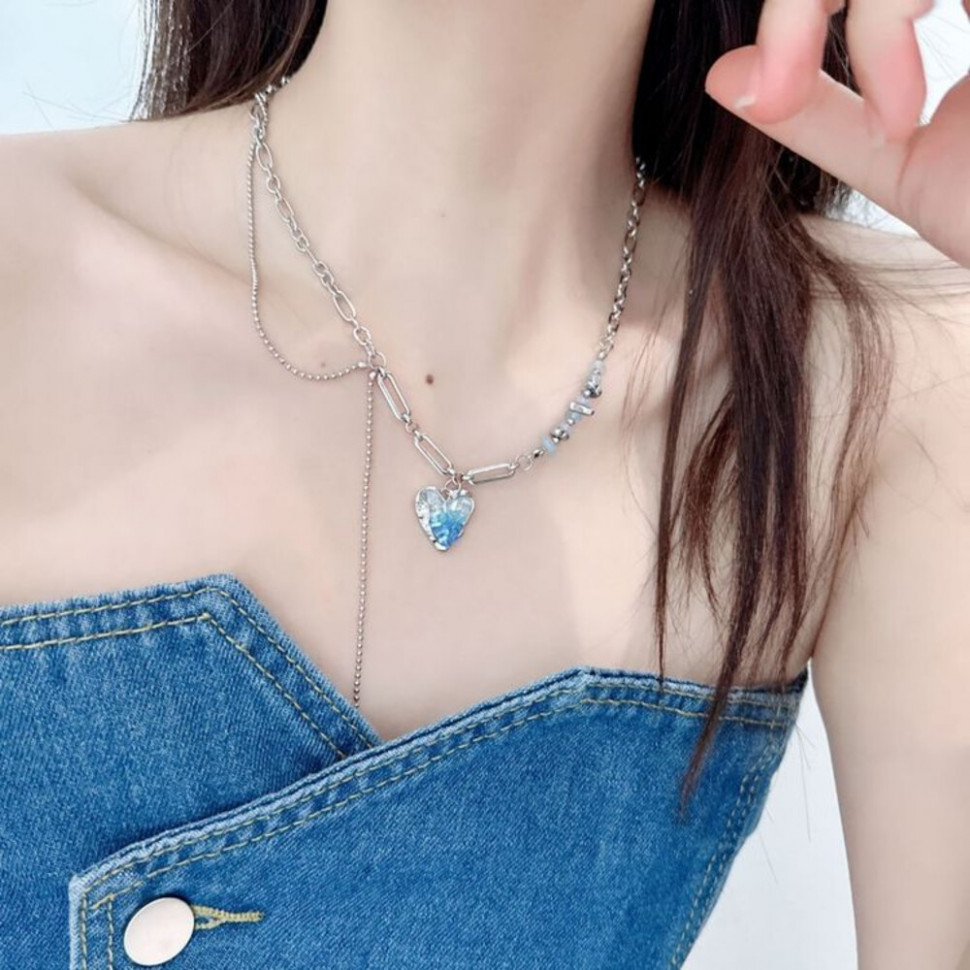 Колье медицинская сталь J10977CJJ