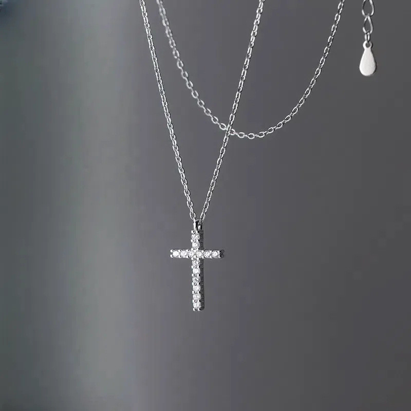 Колье медицинская сталь с напылением платиной J10962CJJ Колье медицинская сталь с напылением платиной J10962CJJ