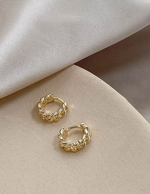 Серьги-конго L12239MSK Серьги-конго L12239MSK