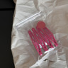 Набор заколок-клювиков темно-розовый 4шт CJX03961