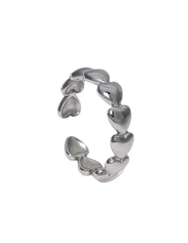 Стальное кольцо сердце J10111CJJ Стальное кольцо сердце J10111CJJ