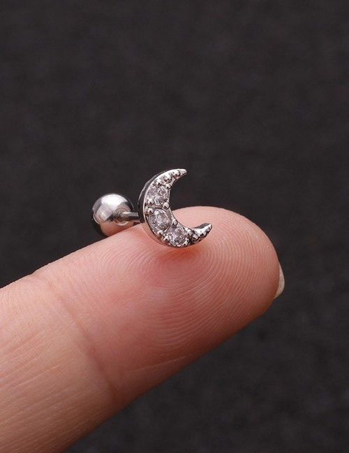 Стальные серьги P37538