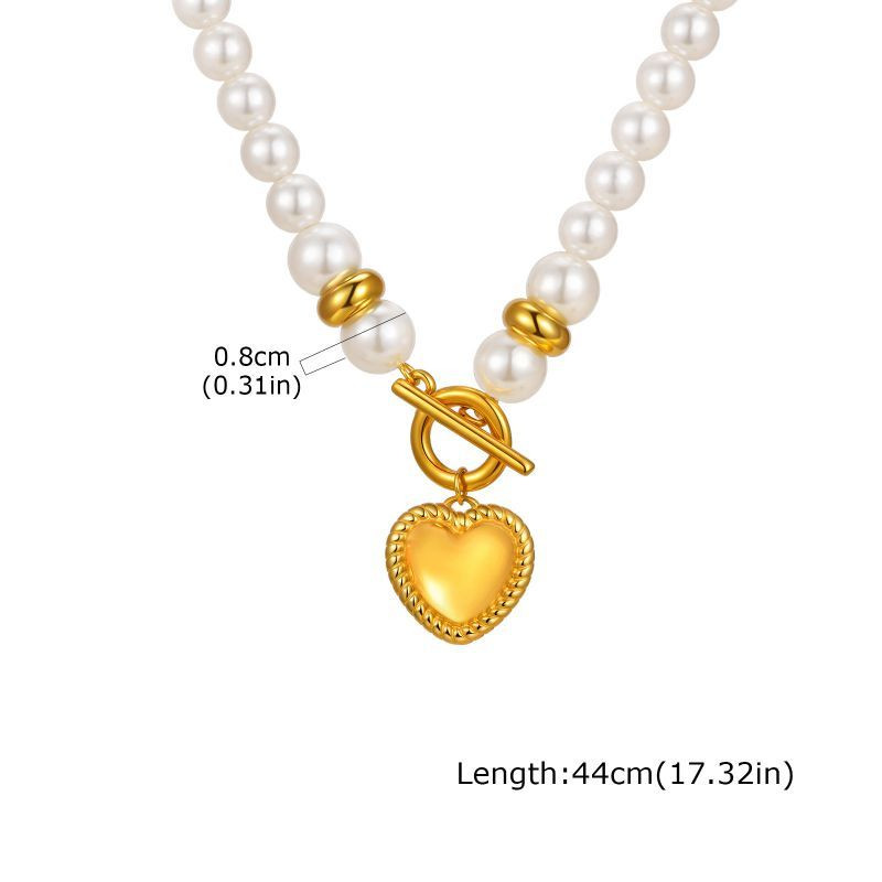 Колье из стали CJP43495 Колье из стали CJP43495