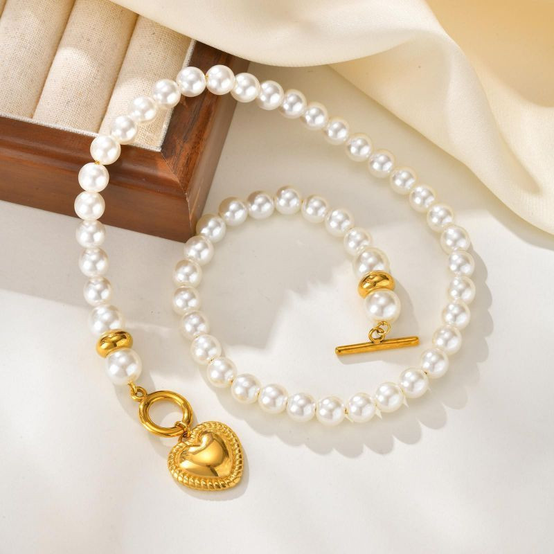 Колье из стали CJP43495 Колье из стали CJP43495