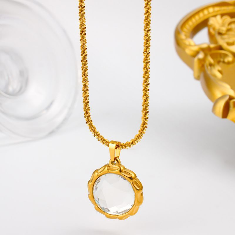 Колье из стали CJP52774