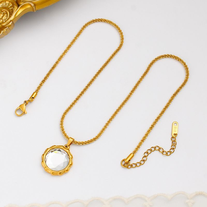 Колье из стали CJP52774