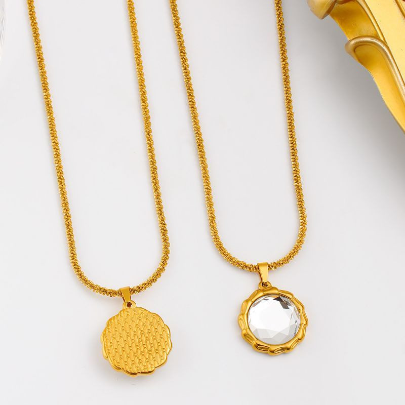 Колье из стали CJP52774