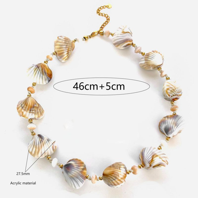 Колье из стали CJP80749