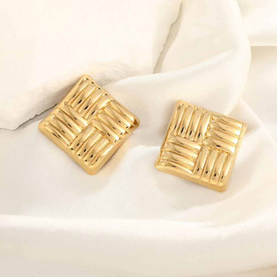 Серьги сталь CJH27349 Серьги сталь CJH27349