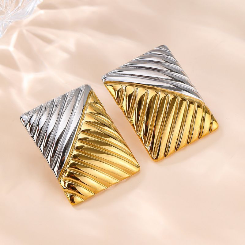 Серьги сталь CJQ29246