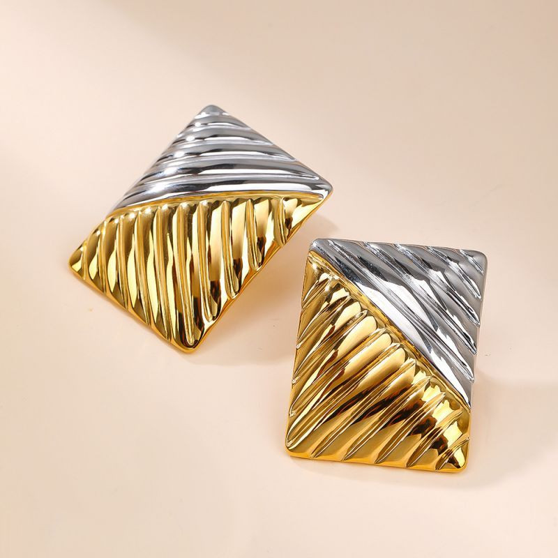 Серьги сталь CJQ29246