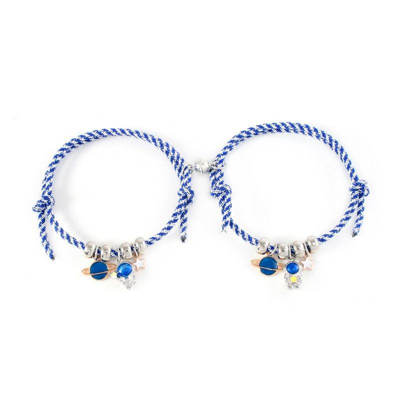 Парные браслеты космические странники с планетами