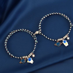 Парные браслеты космические странники с планетами