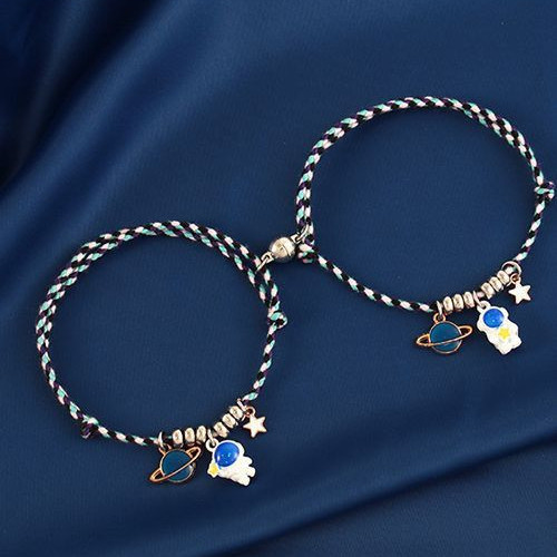 Парные браслеты космические странники с планетами