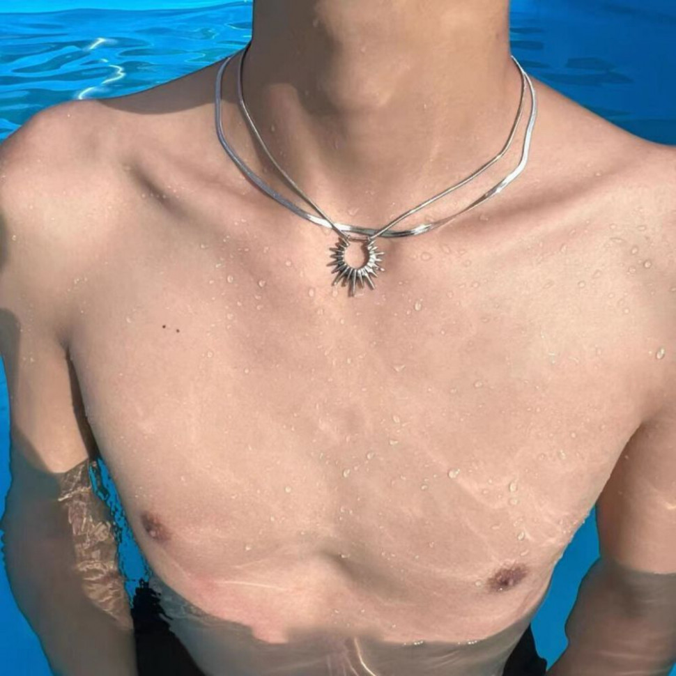 Колье из стали CJH63535 Колье из стали CJH63535