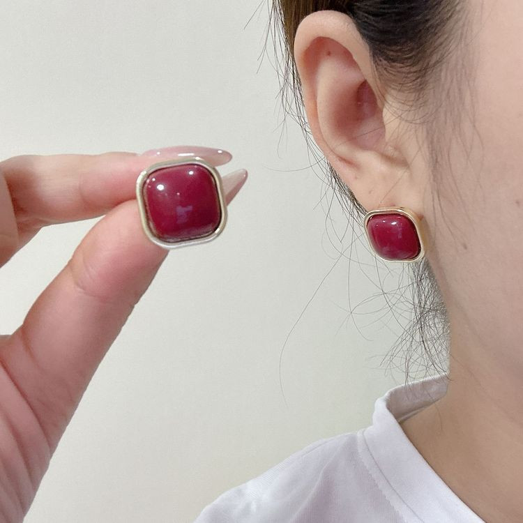 Серьги ювелирный сплав с серебряным гвоздиком J10405CJJ Серьги ювелирный сплав с серебряным гвоздиком J10405CJJ