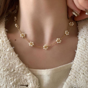 Колье из стали CJL11348 Колье из стали CJL11348