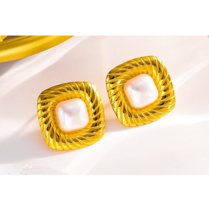 Серьги сталь CJJ07966 Серьги сталь CJJ07966