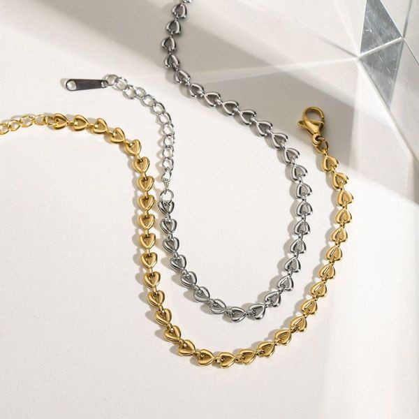 Браслет стальной классического плетения в серебристом цвете CJL40402