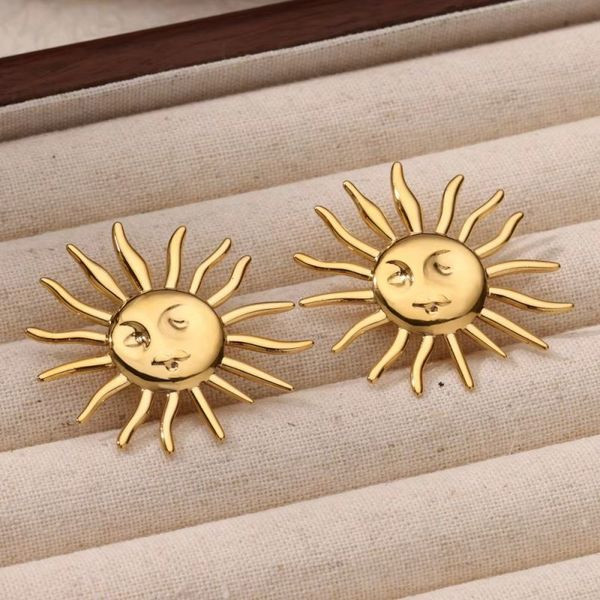 Серьги-полукольца объемные глянцевые CJL47139