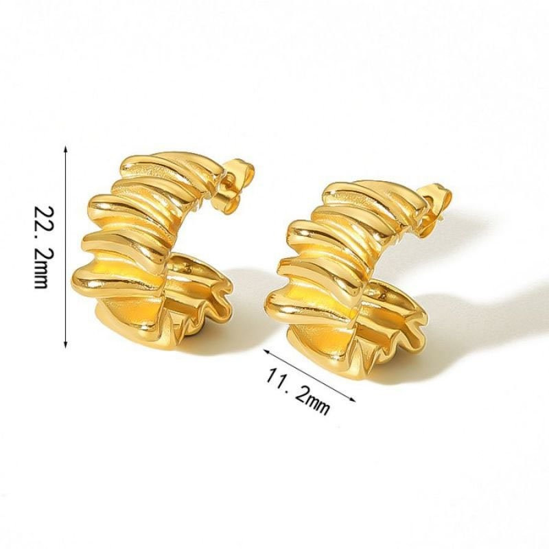 Серьги сталь CJE03950