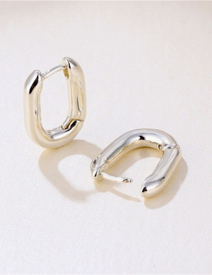 Серьги-конго овальной формы S83514