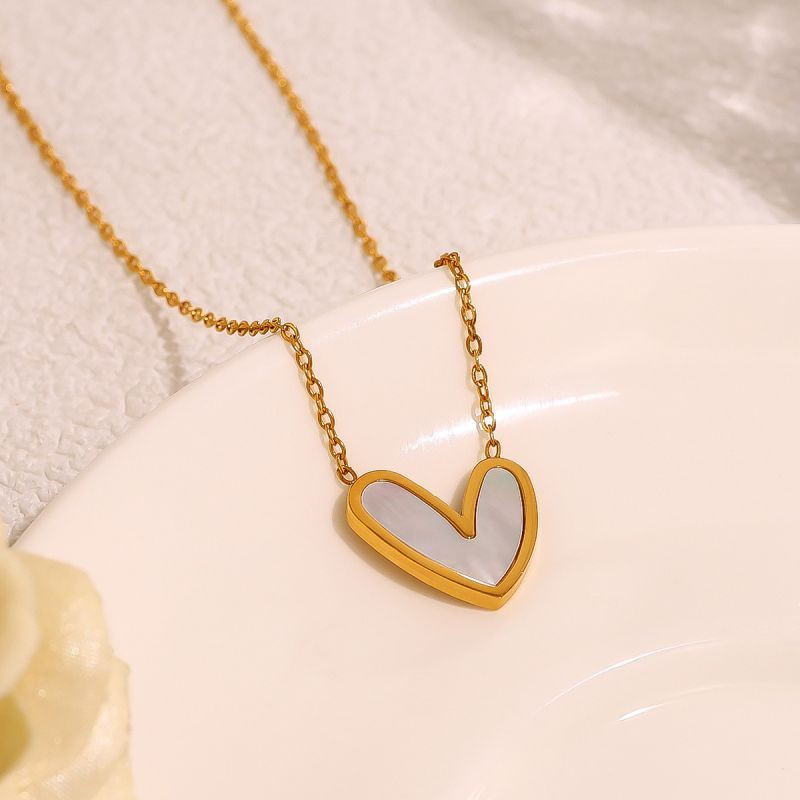 Колье из стали CJL08697