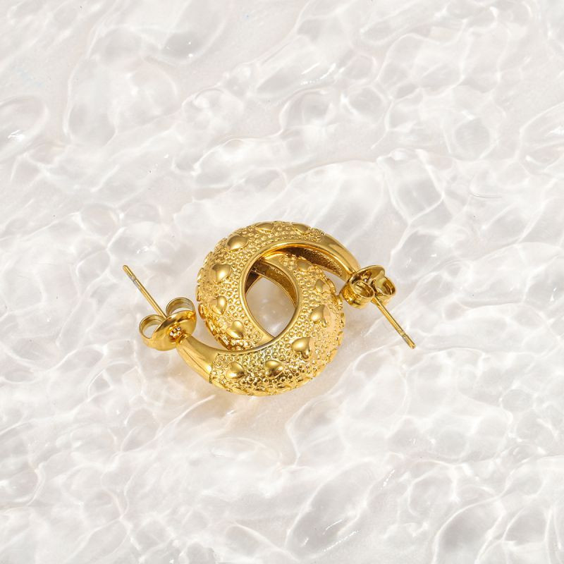 Серьги сталь CJL17977