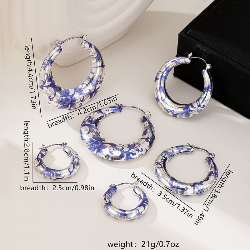 Серьги круглые ювелирный сплав 1J12343CJJ Серьги круглые ювелирный сплав 1J12343CJJ