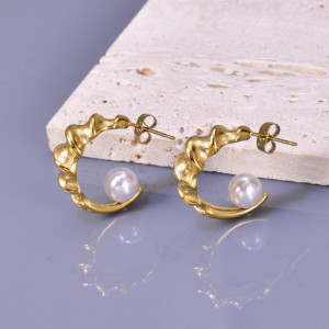 Серьги сталь CJH14843 Серьги сталь CJH14843